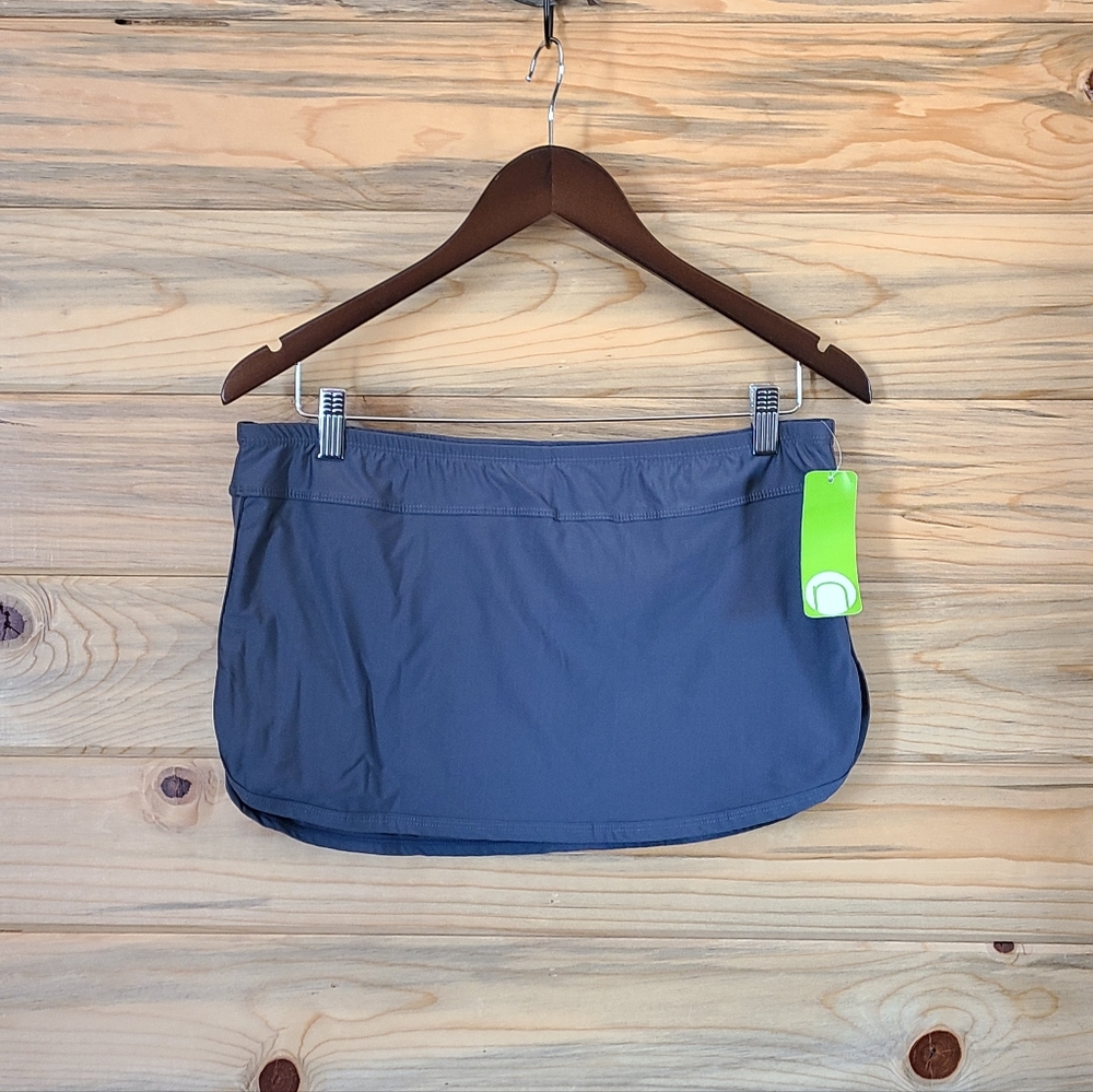 Next Good Karma Lotus Ladies Grey Skort Medium NWT